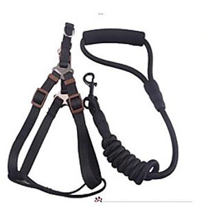 Dog Pets Training Leash Portable Retractable Nylon Black Purple Red 2pcs miniinthebox