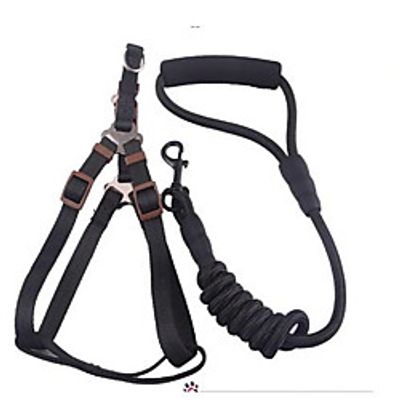 Dog Pets Training Leash Portable Retractable Nylon Black Purple Red 2pcs miniinthebox