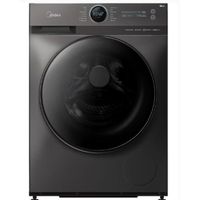 Midea 10/7 kg Washer Dryer with BLDC Inverter Motor, 1400 RPM, Wi-Fi Machine, 16 Programs-Allergy/Steam Care, Titanium Steel Gray -  MF200D100WBT-GCC