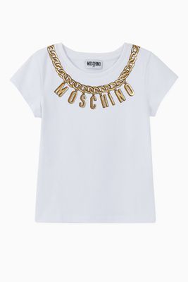 Chain Logo Jersey T-Shirt Chain Logo Jersey T-Shirt