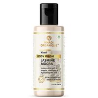 Khadi Organique Jasmine Mongra Body Wash SLS & Paraben free 210ml