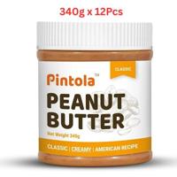 Pintola Peanut Butter - Classic (Creamy) 340g (Pack Of 12)