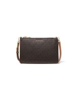 Logo Pouch Crossbody Bag - Brown - thumbnail