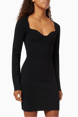 Marina Mini Dress in Sustainable Viscose Knit Marina Mini Dress in Sustainable Viscose Knit