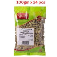 Natures Choice Green Cardamom, 100 gm Pack Of 24 (UAE Delivery Only)
