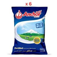 Anchor Milk Powder, Pouch - 6 x 2.25 kg