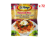 Siblings Palabok Mix, 50 Gm Pack Of 72 (UAE Delivery Only)