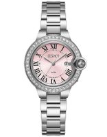 Ecstacy Women's Analog Pink Dial Watch - E22504-SBSP