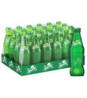 Sprite Soft Drink Glass Bottle 250ml Pack of 24