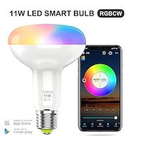 Smart Light Bulbs 11W, A19 E26 LED Light Bulbs, RGBCW Color Changing WiFi Light Bulbs Compatible With Alexa  Google For Smart Home Lighting Decor, No Hub Required Lightinthebox - thumbnail