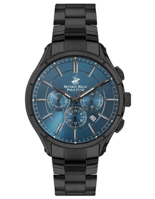 Beverly Hills Polo Club Men's Multi Function Dark Blue Dial Watch - BP3304X.690