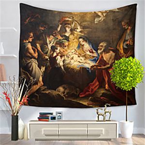 Wall Tapestry Art Decor Blanket Curtain Hanging Home Bedroom Living Room Decoration Polyester miniinthebox