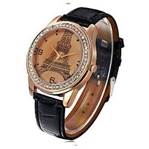 Charming Paris Eiffel Tower Ladies Girl Women Lady Mens Gift Quartz Watch Lightinthebox