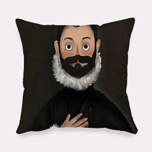 Double Side Cushion Cover 1PC Soft Decorative Square Throw Pillow Cover Cushion Case Pillowcase for Sofa Bedroom Superior Quality Machine Washable miniinthebox