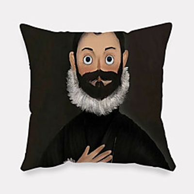 Double Side Cushion Cover 1PC Soft Decorative Square Throw Pillow Cover Cushion Case Pillowcase for Sofa Bedroom Superior Quality Machine Washable miniinthebox