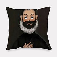 Double Side Cushion Cover 1PC Soft Decorative Square Throw Pillow Cover Cushion Case Pillowcase for Sofa Bedroom Superior Quality Machine Washable miniinthebox - thumbnail