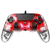 Nacon Wired Compact Controller For PlayStation 4 - Red