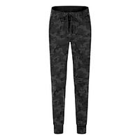 Women's Hiking Pants Trousers Drawstring Outdoor Breathable Sweat wicking Wear Resistance Scratch Resistant Black camouflage Ming Lan Black Brown Midnight Blue 4 6 8 10 12 Lightinthebox - thumbnail