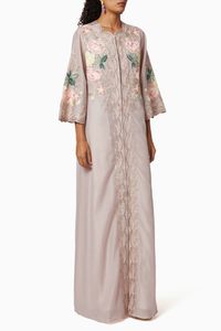 Maple Floral Embroidered Kaftan