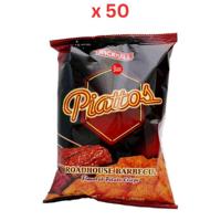 Jack N Jill Piattos Potato Crisps Roadhouse Bbq 85G Pack of 50
