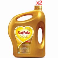 Saffola Gold Oil 5 Ltr (Pack of 2)