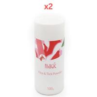 Magic Flea And Tick Dry Powder 100Gm (Pack of 2)