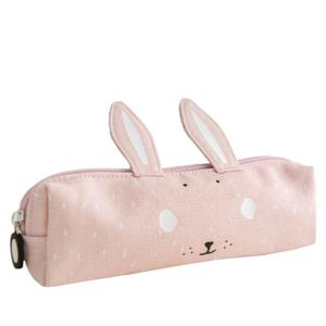 Trixie Mrs. Rabbit Long Pencil Case Light Pink