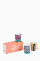 Monogram Candle, Set of 3 - thumbnail