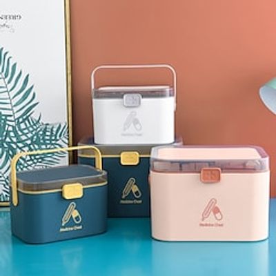 Plastic Storage Boxes Rectangle Creative Home Organization Storage 1PC Lightinthebox