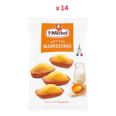 St Michel Mini Madeleines Sponge Cakes 14X250G St Michel Mini Madeleines Sponge Cakes 14X250G