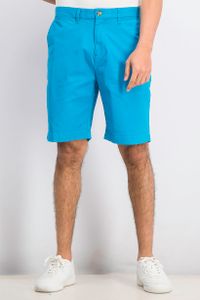 Mens Plain Casual Shorts  Blue