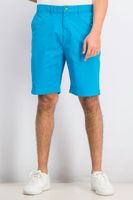 Mens Plain Casual Shorts  Blue - thumbnail