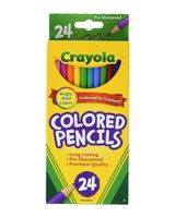 Crayola 24 Count Colored Pencils Long 5.2 x 1.9 x 25 cm - thumbnail