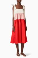 Laura Colour-Block Cotton Dress Laura Colour-Block Cotton Dress