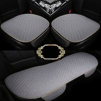 Car Seat Cushion Car Pad Cover Non-Slip Rubber Bottom with Storage Pouch,Premium Comfort Memory Foam,Driver Seat Back Cushion Fit Most Car,Truck,SUV or Van miniinthebox - thumbnail