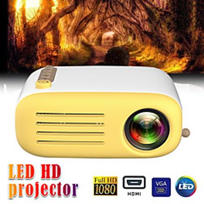 YG200  USB HDMI AV SD Mini Portable HD LED LCD Projector Beamer Home Media Movie Player Support 1080P AV USB SD Card 320 x 240 HDMI  USB  AV  CVBS for Home School Office Lightinthebox