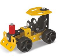 Mechanix Starter Bulldozer 12 Parts & 2 Engineering Models, Multicolor - 0 1059 (UAE Delivery Only)