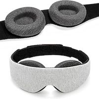 1pc Sleep Mask - 100% Light Blocking Eye Mask, Zero Eye Pressure Lightinthebox - thumbnail