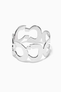 Tantanah "N" Ring in 18kt White Gold