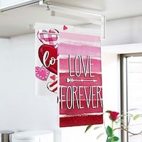 Valentine's Day Dish Towels 40x60 Kitchen Love Dish Towels, Hand Towel, Love Heart Pattern Romantic Soft Absorbent Decorative Dishcloth, Tea Towel For Holiday, Kitchen Supplies, Room Decor Lightinthebox - thumbnail