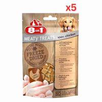 8In1 Meaty Treats Chicken 50G (Pack Of 5)