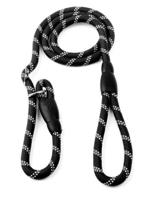 Woofy Nylon Slip Rope Durable Sturdy Comfortable No Pull Training Lead For Dogs Walking Hiking Camping