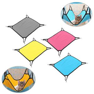 Pet Hammock Hanging Bed House Pupply Mat Cage Small Animal Rat Cat Dog Soft Home Garden