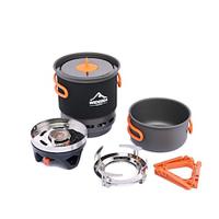 Aluminum Alloy Portable Camping Cooking System Coffee Press Cooker with Heat Exchanger Furnace Lightinthebox