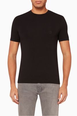 Logo Embroidered Jersey T-Shirt Logo Embroidered Jersey T-Shirt