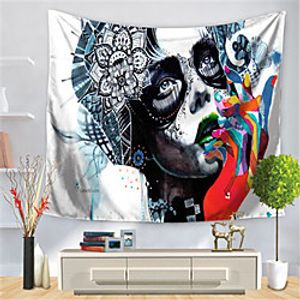 Wall Tapestry Art Decor Blanket Curtain Hanging Home Bedroom Living Room Decoration Polyester Woman Lightinthebox
