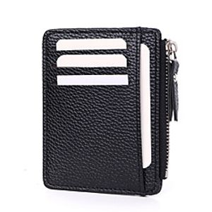 Women's Unisex Bags PU Leather Polyester Wallet Zipper Solid Colored Daily Outdoor 2021 Red Brown Blushing Pink Black Red Lightinthebox