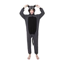 Adults' Kigurumi Pajamas Nightwear Bear Character Onesie Pajamas Flannel Cosplay For Men and Women Carnival Animal Sleepwear Cartoon Festival / Holiday Costumes miniinthebox - thumbnail