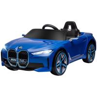 BMW I4 Kids Rideon Electric Vehicle - Blue (12V) (UAE Delivery Only) - thumbnail