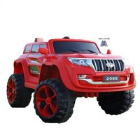Megastar 4X4 Prado Style 12 V Children Electric Ride on 2 Seater Car - Red (UAE Delivery Only) Megastar 4X4 Prado Style 12 V Children Electric Ride on 2 Seater Car - Red (UAE Delivery Only)